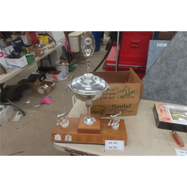 Curling Trophy- Has 2010 Olympics + Briar Tags, Kevin Martin Kevin Koe to Name a Few 