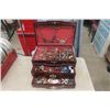 Image 1 : 3 Drawer Jewelry Box Loaded with Costume Jewelry 