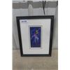 Image 1 : Ioyan Mani Signed "Dream Warrior" Framed Print 13''x16'' 