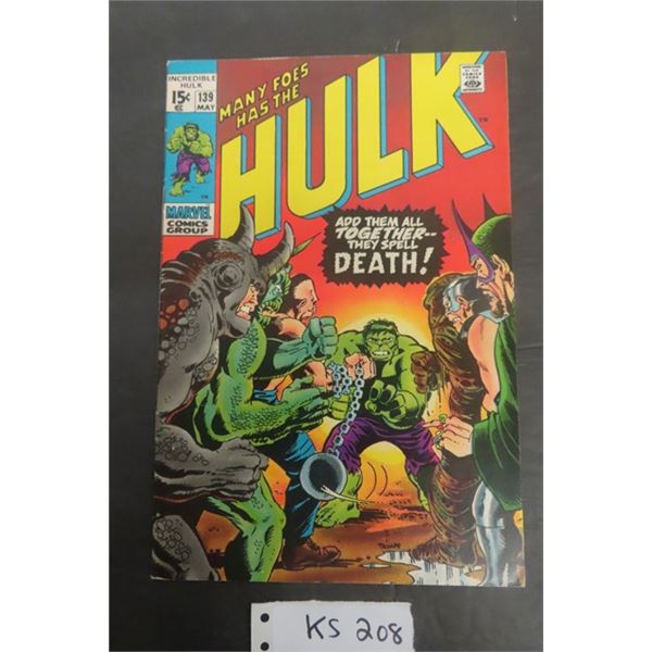 Hulk Comics # 139 - May 1971 
