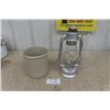 Image 1 : Small 1 Gallon Crock, Beacon Barn Lantern 