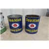 Image 4 : 6 Vintage Honey and Corn Syrup Tins 