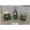 Image 1 : 991 Marbles in 3 Glass Jars/Milk Bottles 