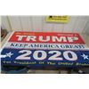 Image 1 : Re Elect Donald Trump 2020 Flag 61x35'' 