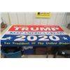Image 4 : Re Elect Donald Trump 2020 Flag 61x35'' 