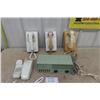 Image 1 : 2 Vintage Intercom Phones and Intercom System, 1 White Rotary Wall Phone
