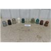 Image 1 : 10 Assorted Glass Insulators, A Few Porcelain 