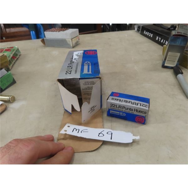 Punta Hueca 22 Long Rifle Ammo - 500 Rounds - MUST HAVE PROOF OF PAL PRIOR TO PURCHASE - WE DO NOT S