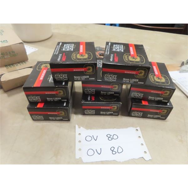 Winchester 9mm Luger Ammo - 160 Rounds -MUST HAVE PROOF OF PAL PRIOR TO PURCHASE - WE DO NOT SHIP AM