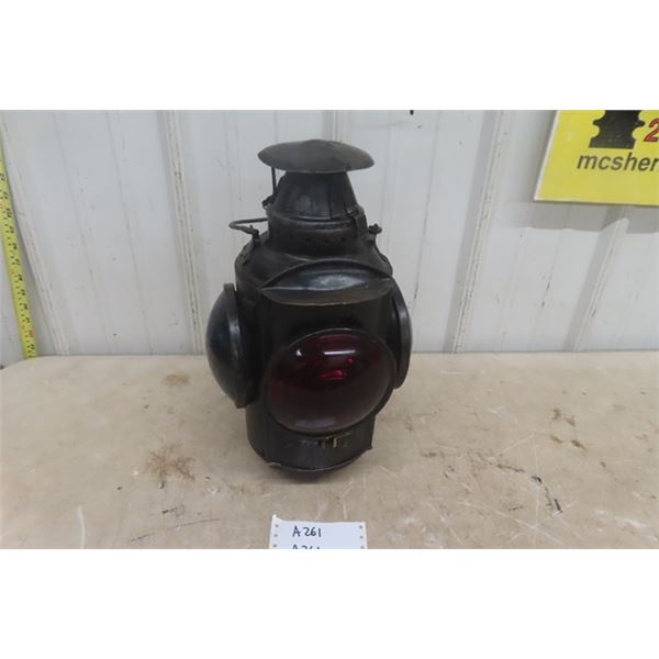 Vintage Piper, Montreal CNR Railway Signal Lantern
