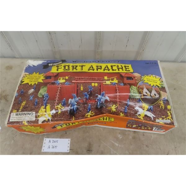 Fort Apache Cowboy + Native American Playset in Original Box - sealed?