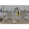 Image 1 : Very Heavy Pair of Cast Iron Park Bench Ends