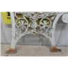 Image 4 : Very Heavy Pair of Cast Iron Park Bench Ends
