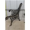 Image 6 : Pair of Heavy Duty Cast Iron Park Bench Ends