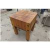 Image 4 : Nice Size Solid wood Butcher Block 22"x22"x30" - Would Make for a Great Kitchen Island !!