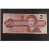 Image 3 : Vintage Canadian Paper Money; 1973- $1, 1986 -$2, 1954 - $2
