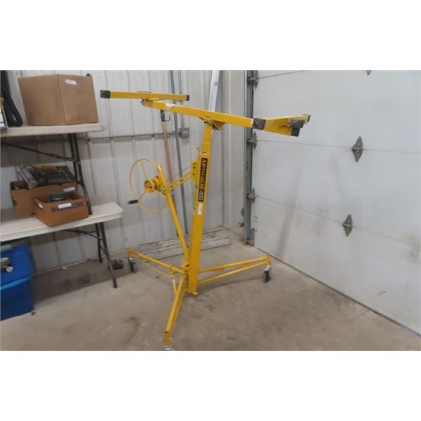 Metaltech Yellow Jobsite Series Drywall Lift - Used for 1 Job