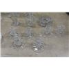 Image 2 : 20 pcs Crystal ; Vases, Candle Holders, Ashtrays, Baskets plus more 