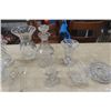 Image 3 : 20 pcs Crystal ; Vases, Candle Holders, Ashtrays, Baskets plus more 