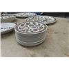 Image 4 : 21 pcs Ridgeway Jacobean China ; Small Plates, Bowls, 2 Platters