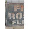 Image 2 : Vintage Five Roses Flour Metal Sign - Faded 32" x 56" 