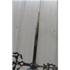 Image 4 : Vintage Windvane 44.5" Tall, Wind Arrow 18" Long with Blue Bulb