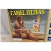 Image 2 : Camel Cigarette 1985 Plastic Sign 14" x 25" 