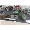 Image 4 : 4 Metal Motorcycle Displays Approximately 10" Tall 17" Long 