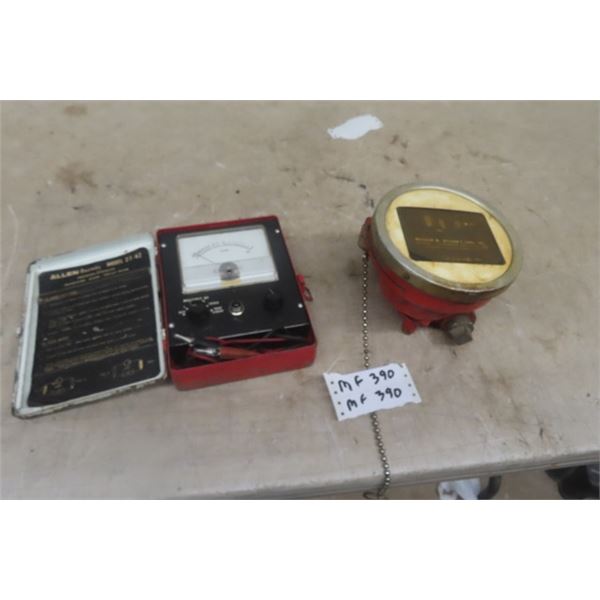 AllenTrunic Model 27-42 OHM Meter + Fuel Meter