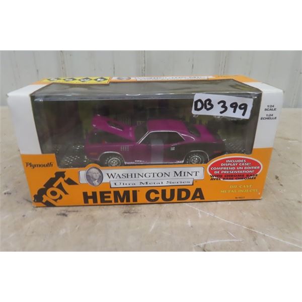 Hawk 1:24 Scale Die Cast Hemi ' Cuda 1971