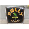 Image 1 : Polly Porcelain Gas Sign 12" x 12" - Modern