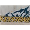 Image 2 : Keystone Lite Beer Sign - Doesn't Light Up - 9.5" x 29"