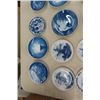 Image 2 : 20 Assorted Blue Plates - Royal Copenhagen, Delfite, Eschenbach 