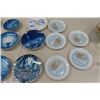 Image 5 : 20 Assorted Blue Plates - Royal Copenhagen, Delfite, Eschenbach 