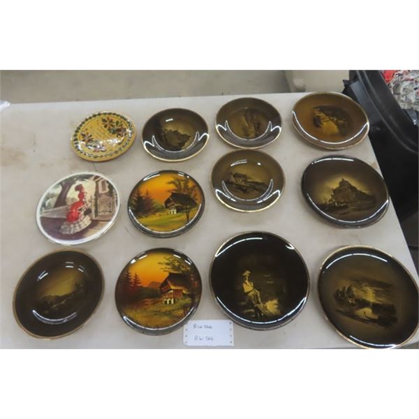 12 Collector Plates - Royal Vistas, Avon, Plus More 