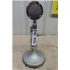 Image 1 : Vintage Metal Astalic Corp. Microphone with Stand Base 5.5" Wide 12" Tall 