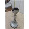 Image 4 : Vintage Metal Astalic Corp. Microphone with Stand Base 5.5" Wide 12" Tall 