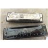 Image 2 : 2 Harmonicas; JDR + Hohner Blues Band & Small Novelty Slot Machine