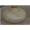 Image 3 : Antique Torque Lamp Shade with Swirl Look 14'' Diameter