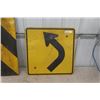 Image 2 : 3 Various Highway and Street Signs - Largest is 36'' x 36''