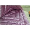 Image 2 : Purple Comforter-Very Puffy, Disco Blanket 63'' x 72'' 