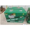 Image 2 : 2 Cases Full of Never Opened Quaker State 10W-40 Motor Oil - 12 Bottles Per Case 