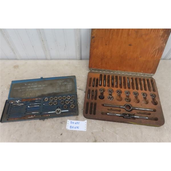 2 Partial Sets of Tap and Dies 