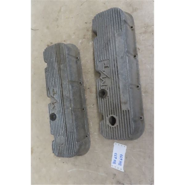 Pair of Mickey Thompson Chevrolet 396-427 Aluminum Valve Covers 