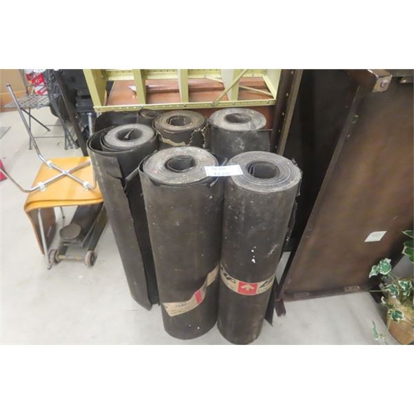 Approximately 4 1/2 Rolls BP # 15 Asphalt Felt Paper - 3 Full Rolls and Extra 