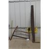 Image 1 : Pair of Vintage Saws- Large Tree Cutter One is 60'' Long , Great Wall Decor 