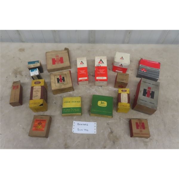 Assorted Vintage Tractor Parts in Boxes - Most New Old Stock; John Deere, Allis Chalmers, IH plus ot