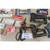 Image 4 : Assorted Staplers, Staples, Heat Gun, Cordless Screwdriver, Sewing Awl, Hand Vice, Plus More 