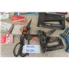 Image 9 : Assorted Staplers, Staples, Heat Gun, Cordless Screwdriver, Sewing Awl, Hand Vice, Plus More 