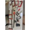 Image 1 : Assorted C Clamps, Table Clamps, Clips, Mouse Trap 